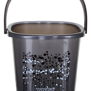 Nayasa Funk Square 3 Pcs Bathroom Set (Bucket 25L+Mug 1.5L+Stool), image 2