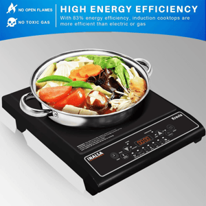 Inalsa Krevia Induction Cooktop, 2000 watts, 1 year Warranty image 2