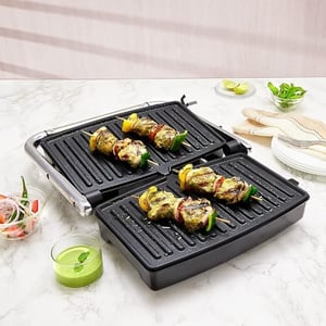 Borosil Jumbo Grill Sandwich Maker – 1500W, 180° Open Flexibility, Non-Stick Grill Plates, Ideal for Large Sandwiches, 2 Years Warranty image 2