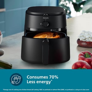 Philips Air Fryer 4.2 Litres, NA120/0, Manual Timer & Temparature Controls, Oil Free Healthy Cooking, 2 Years Warranty image 8