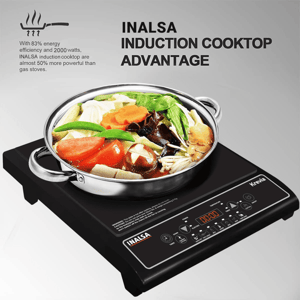Inalsa Krevia Induction Cooktop, 2000 watts, 1 year Warranty image 5