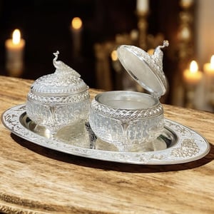 German Silver Mouth Freshener Serveware, For Premium Hosting & Gifting image 2
