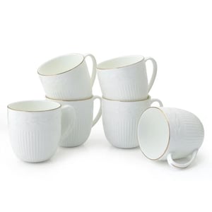 Snow Impression Coffee & Tea Mug, 220ml, Set of 6 (1101) image 2