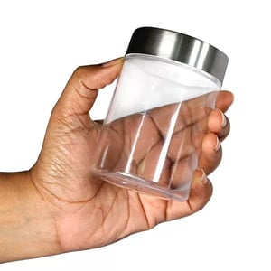 Pearlpet Plus Storage Jars with Steel Lid - 300ml