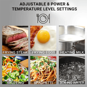 Inalsa Krevia Induction Cooktop, 2000 watts, 1 year Warranty image 7