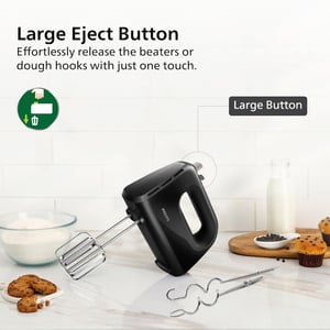 Philips Daily Hand Mixer 300W 5 Speed - HR3705/10, 2 years warranty image 5