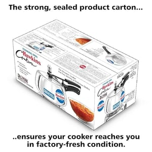 Hawkins Stainless Steel Contura 3 Liter Pressure Cooker (SSC30) image 4