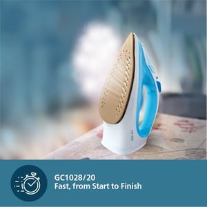 Philips Steam Iron Easy Speed 2000 Watts - GC1028/20 2 years warranty image 6