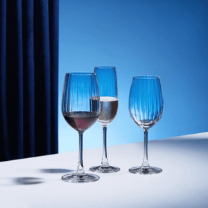 Ocean Madison Stripe White Wine Glasses, Set of 6 pcs, Made of Ultra Clear & Durable Glass image 2