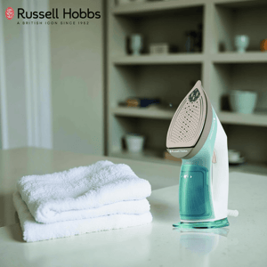 Russell Hobbs 1960 watts Handheld Garment Steamer, RGS1960HANDY, Works Horizontally & Vertically, 2 years Warranty image 2
