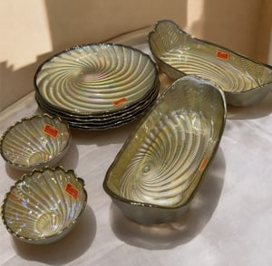 Crystal Handmade 10 pcs Snack Set, Premium Snack Set for Exclusive Hosting and Gifting