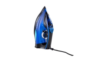 Russell Hobbs TURBOSTEAM2600 2600 watts Steam Iron | Powerful 140g Steam Boost Output | 400ml Water Tank | Anti-Calc, Anti-Drip & Auto Shut-off Functions | Ceramic Non-Stick Plate | 2-Year Warranty