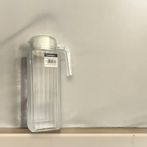 Luminarc Quadro Water Jug (Toughened Glass) - 1300 ml