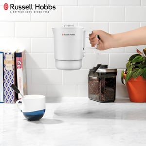 Russell Hobbs TravelMate 0.8L 600W Multi-Cook Kettle | Compact Portable Design with Foldable Handles, 2 Heat Levels | Cool-Touch Handle, Dry Boil Protection & Illuminating Power Indicator | RMC800 image 2