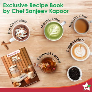 Wonderchef Chai Magic, Fully Automatic Tea & Cappuccino Maker, Make Masala Chai/Cutting Chai/Kahwa/, No Spills, No Overcooking, 4 Modes, Boil Milk/Water/Coffee, 500ML Glass Jar, 2-Yr Warranty image 7