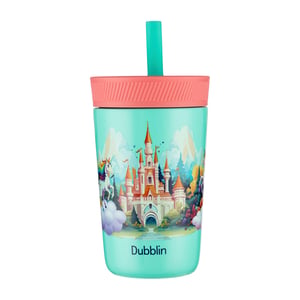 DUBBLIN Passion 350 ML Stainless Steel Kids Tumbler, Leakproof - Sea Blue