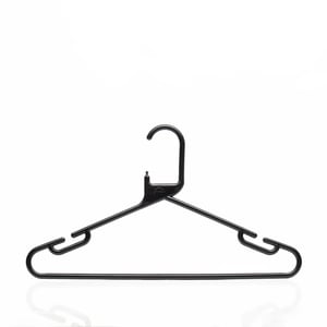 Gluman Plastic Hangers Set of 6, Ideal for Shirts, Suits & Light Weight Fabrics image 2