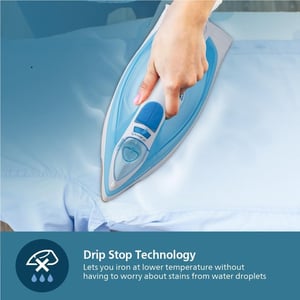 Philips Steam Iron Easy Speed 2000 Watts - GC1028/20 2 years warranty image 5