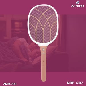 Zanibo Mosquito Bat ZMR-700, Sturdy Design, 6 Months Warranty
