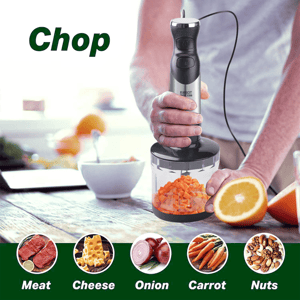Inalsa Robot Inox 1200, Blender + Chopper + Whisk, 1200 watts, 2 years warranty image 7