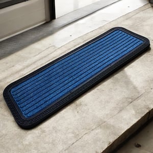 Anti-skid Polypropylene Step Mat | 20x75 cms - Blue