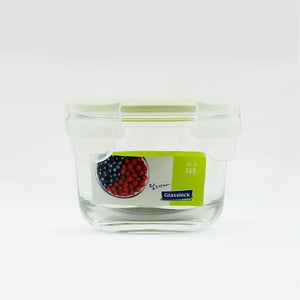 GLASSLOCK CLASSIC AIRTIGHT TEMPERED FOOD CONTAINER - ROUND - 165 ML, Leak Proof, BPA Free, Microwave & Freezer Safe & Airtight image 5
