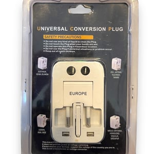 Foxpro Universal Conversion Plug (Travel Adaptor), Compatible Worldwide image 2