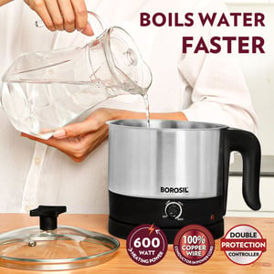 Borosil Omni Kettle Electric, 1 Litre, 1 Year Warranty image 3