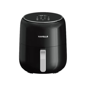 Havells Prolife Neo Air Fryer – 4.5 Litres, Digital Display with Pre-set Menu, Oil-Free Cooking, 2 Years Warranty