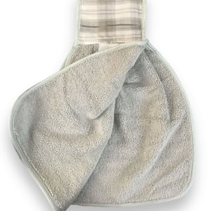 100% Cotton Wash Basin Towel (Assorted Colours) | Soft Absorbent Face Towel with Hanging Loop for Bath & Kitchen image 3