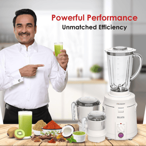Sujata Supermix Mixer Grinder, 900 watts ,2 years Warranty image 2