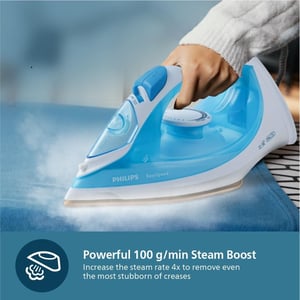 Philips Steam Iron Easy Speed 2000 Watts - GC1028/20 2 years warranty image 2