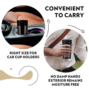 Borosil Coffeemate Insulated Mug – 300 ml, Spillproof Travel Mug , Keeps Drinks Hot or Cold, Ideal for Office, Commute & Work from Home image 8