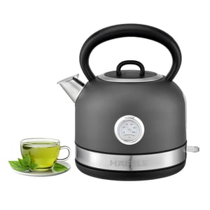 Hafele Dome Plus Electric Kettle, 1700 ml, Premium Electric Kettle with Matt Finish Exterior, 1 year Warranty - Gray