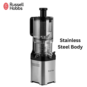 Russell Hobbs RJE180V Slow Juicer, 180 Watts Slow Juicer for Nutrient Rich Cold Pressed Juice, 2 Years Warranty image 5