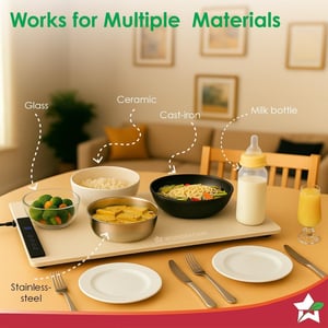 Wonderchef WonderMat Food Warming Mat, Food-Grade Silicone 2 Years Warranty image 4