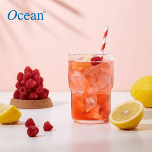 Ocean Modular Glass, Lightweight Durable Glassware, Suitable for Cold Beverages & Beer