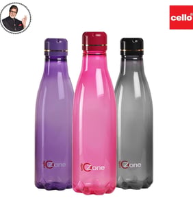 Cello Ozone Fridge Bottles, 1000 ml, Assorted Colors