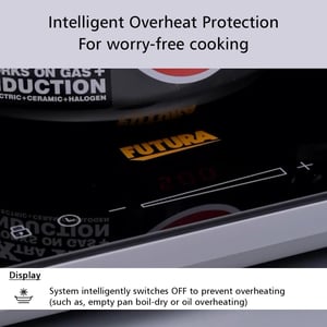 Hawkins Futura Single Induction Hob, 2000-W Cooktop Designed for Indian Cooking, 1 Year Warranty (FIC1A1) image 5