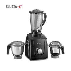Sujata MG01 Mixer Grinder, 1000 watts motor suitable for heavy grinding and shakes, 2 years warranty (Copy)