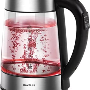 Havells Vetro Digi Glass Electric Kettle, 1800 ml Capacity, Multi Temp. Setting, 2 Year Warranty