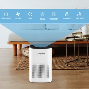 Vaayura Nest Smart Air Purifier – True HEPA 13 Filter, 300 sq ft Coverage, Long Filter Life, 99.97% Efficiency image 6