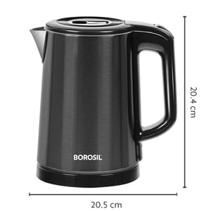 Borosil Cooltouch CT08 SS Electric Kettle, 1 Litres, 1 year warranty image 3