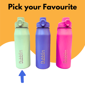 Dubblin Vacuum Bottle, Easy 900, 900 ml - Green