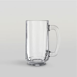 OCEAN PLAYBOY BEER MUG 357 ml, Ideal for Beer, Cold Coffee & Juices