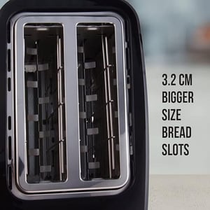 Havells Crisp Plus Pop-up Toaster 750 Watts, Cool Touch Body, 2 years warranty image 3