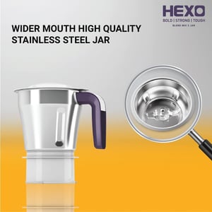 Havells Hexo 1000 Watts Juicer Mixer Grinder (JMG), 3 Jar, Heavy Duty Mixer image 4