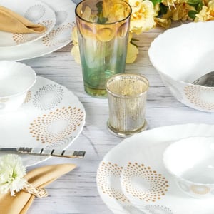 Cello Imperial Series Dinner Set, Microwave Safe, Toughened Glass image 2