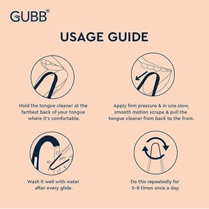 GUBB Ayurvedic Copper Tongue Cleaner for Kids & Adults - Natural Copper image 4