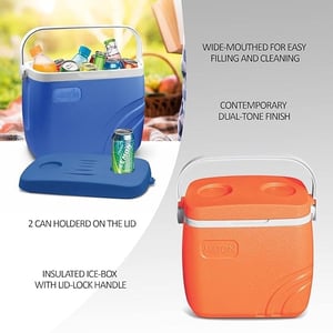 Milton Super Chill 14 Insulated Ice Pail - 12.65 Litres, Insulated Body, Ideal for Cold Water, Juices & Summer Beverages at Home or Office image 4